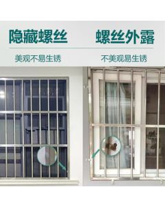 JOY HOLDER Security Window 304 Stainless Steel Security Window