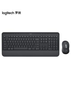 Logitech MK650 Wireless Bluetooth Keyboard and Mouse Set, Business Office Keyboard and Mouse, Full-Size, Preferred Series, Black