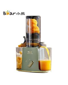 Bear Original Juice Extractor, Home Small Juicer with Pulp Separation, Fully Automatic Multi-function Cold Press Fruit and Vegetable Juicer, Extra Large Feed Chute Juicer YZJ-D01Y6