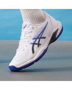 ASICS Men's All-Season Tennis Shoes 1041A466-103 White/Blue 45