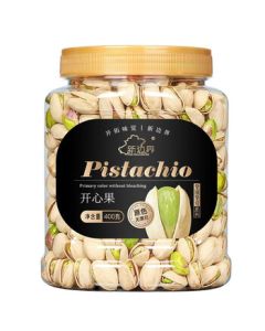 New Frontier Premium Pistachios 400g, Naturally Split Nuts, Daily Snack, Non-Bleached, Large Kernel, Roasted