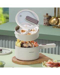 DAEWOO 1.6L Steaming and Cooking Electric Pot DYZG-16G9