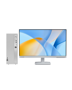Lenovo Tianyi 510S Business Desktop Computer (Core 14th Gen i3-14100, 16GB, 512GB SSD, Win11) with 23.8-inch Display