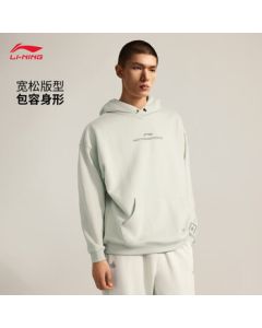 Li Ning Men's Pullover Hooded Sweatshirt 2025 New Arrival Sport Top AWDVE43