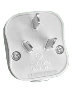 Bull Plug GNT-10SG Single-Phase Two-Pole with Grounding Detachable Wire /pc (Random Delivery with GNT-10S)