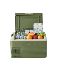 JingDong JingZao Car Refrigerator, Dual-Use for Home and Vehicle, Compressor Cooling Mini Small Car 12V Truck 24V Freezer Refrigerator 30L