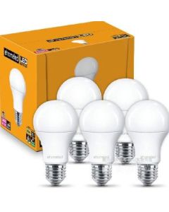 LED Light E27 Screw Warm 3000K 5W}

Parsing process:
1. Remove marketing terms: remove "plastic-clad aluminum" (material modification), "eye protection household", "color box"
2. Extract the core product name: "LED lamp" (retain the core word of the light