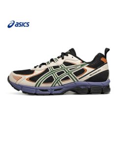 ASICS Men's Durable Breathable Running Shoes GEL-EXALT 2 CN Black/Green 42.5