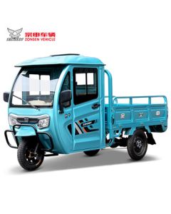 Zongshen Zongshen Electric Tricycle Weika 1-150P Fully Enclosed Cabin Semi-Canopy Agricultural Cargo Heavy-Duty Freight Electric Vehicle