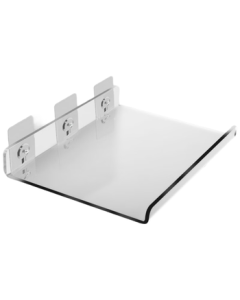 Sanhe Acrylic No-Drill Wall Mount Shelf Set, Model A U-Shaped, 20*10cm