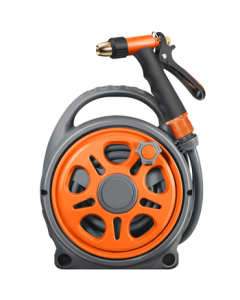 Aurich High-Pressure Car Wash Gun Integrated Garden Hose Set H3+10m N12 Storage Rack+10m Extension Hose