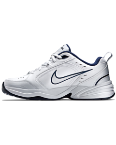 Nike NIKE Men's Training Shoes Dad Shoes AIR MONARCH IV Sneakers 415445-102 White Blue 42
