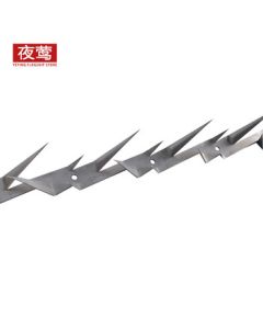 Nightingale Wall Anti-Climbing Spikes, Anti-Theft Fence Spikes for Villa, Iron/Steel Spikes, 304 Stainless Steel Medium Size 1.25m Long/Piece