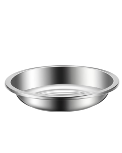 maxcook Thickened 304 Stainless Steel Plate Dish 20CM MCWAPD20 Extra Wide and Deep, Drop-Resistant