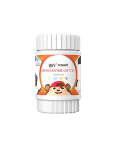 Centrum Teens 11-17 Multivitamin with B Complex, B1, B6, Iron, Vitamins A, C, D, E, Zinc, Selenium & Niacinamide - 60 Tablets