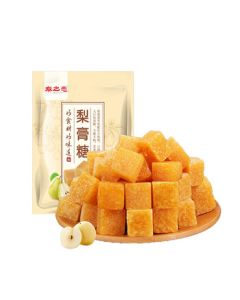 Qin's Love Snack Master Autumn Pear Syrup Candy 250g, Mint Throat Soothing Candy, Boat-Fruited Scrophularia Licorice Slab, Peppermint Candy