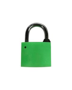 Luzhong Pinggao 35mm Wide Lock Body 30mm High Shackle Plum Blossom PVC Padlock (Unit: Piece) Green