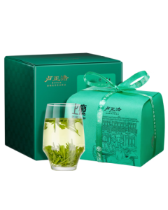 Luzheng Hao Addictive Green Tea Pre-Ming Old Tea Tree Longjing Tea Grade One 200g 2025 New Tea Paper Pack Gift Bag for Mid-Autumn Festival