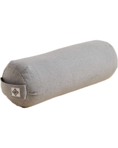 DECATHLON Professional Yoga Bolster Cylindrical Yoga Pillow Support Tool Gray-4333578