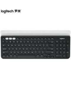 Logitech Fashion Series K780 Wireless Bluetooth Keyboard - Office Keyboard, Business Portable Keyboard, Laptop Keyboard, Full-Size, Black