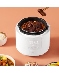 Xiaomi (MI) Mi Electric Pressure Cooker, High Pressure Rice Cooker for Home Use 2-3 People, Multi-functional Electric Stew Pot, Non-stick Inner Pot with Stainless Steel Lid, 2.5L