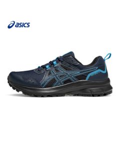 ASICS Men's Trail Scout 3 Blue Trail Grip Running Shoes Size 39