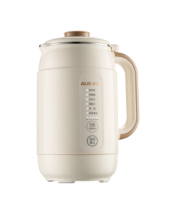 AUX Soy Milk Maker and Blender for 2-3 People, No-Filter Multi-Function Large-Capacity Home Use, Quick & Quiet Blending, One-Touch Self-Cleaning, Dry Beans Direct Grinding Without Soaking, Model S614