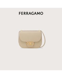 Ferragamo Women's Beige Shoulder Bag 0781035 Gift for Girlfriend