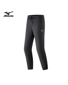 Mizuno Men's Outdoor Casual Pants Solid Color Versatile Black XL