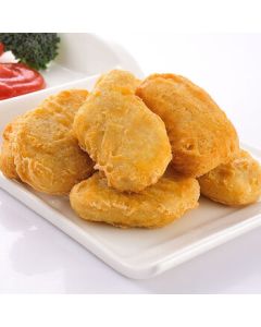 Sunner Original Flavor Chicken Nuggets 2.2lbs, Golden Chicken Nuggets, Fried Chicken Nuggets, Breaded Chicken Nuggets, Semi-finished Frozen Food