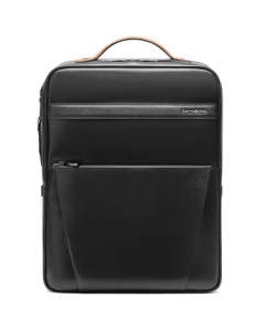 Samsonite Men's 14-inch Large Capacity Business Backpack Genuine Leather Laptop Bag Travel Backpack Birthday Gift TM0