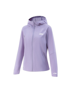 Li-Ning Windproof Moisture-Wicking Water-Repellent Windbreaker Hooded Jacket for Women, Autumn 2025 Running Series AFYV002