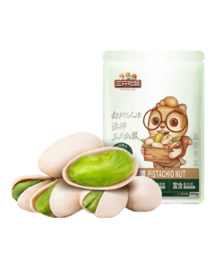 Three Squirrels Pistachios 250g/Bag, Unbleached Daily Nuts, Roasted Snacks, Local Specialty