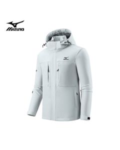 Mizuno Men's Outdoor Jacket Windproof Water-Resistant Durable Softshell Coat