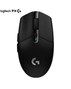 Logitech G G304 LIGHTSPEED Wireless Gaming Mouse (Black) Lightweight & Portable PUBG FPS Mouse League of Legends LOL Chicken Dinner Birthday Gift