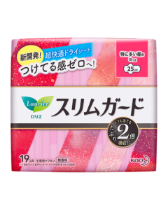 Laurier Kao Imported Zero Touch Ultra-Thin Extra Long Maxi Day Pads 25cm 19 Pcs Menstrual Pads JD Self-Operated