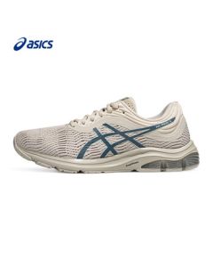 ASICS Men's Cushioned Breathable Running Shoes GEL-PULSE 11 Grey/Blue 42