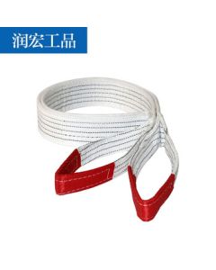 Runhong Industrial Products Lifting Sling Industrial Hoisting Strap Crane Forklift Double Loop Tow Strap Lifting Belt 15 Ton X 6 Meter 6-Layer Reinforced Unit: 1 Piece
