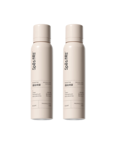 Spes No-Rinse Dry Shampoo Spray, Volumizing & Oil Control Magic, Unscented, 150ml*2
