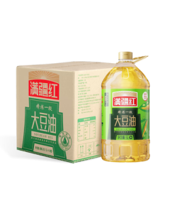 Manjianghong Cooking Oil Refined Grade 1 Soybean Oil 5L*4 (Old/New Packaging Randomly Sent)