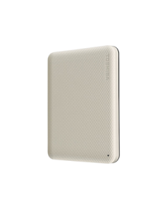 TOSHIBA 2TB Portable External Hard Drive - Canvio V10 Series, Compatible with Mac, Compact Design, High-Speed Transfer, Password Protection, Photo Backup in Pretty White
