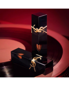 Yves Saint Laurent (YSL) Black Vinyl Lip Gloss #443 5.5ml - Gift Lip Gloss, Champagne Cinnamon Nude Pink for Qixi Festival