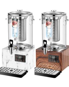 Weinas 3rd Generation Smart Tea Extractor Bucket, Electric Heating Automatic Commercial Tea Brewing Bucket, Transparent Steam Insulation Kettle for Home Use with Tea Strainer, 30L, Marble Pattern