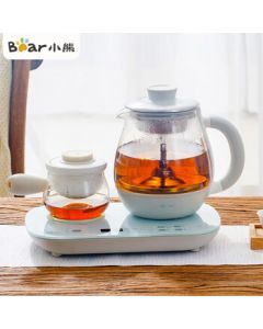 Bear (Bear) Tea Maker 0.8L Steam Spray Tea Kettle, Health Kettle, Electric Kettle, Hot Water Kettle, 304 Stainless Steel Water Boiler, Tea Set for Dark Tea ZCQ-A08E1
