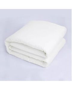 JINGRX White Cotton Thermal Lined Single Bed Mattress Pad