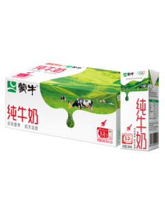 Mengniu Whole Milk 200ml*24 Boxes Family Mid-Autumn Festival Gift Box E-commerce Custom Edition