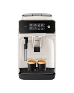 PHILIPS Black Pearl Coffee Machine / Espresso American Fully Automatic Home Office Coffee Maker with Grinder EP1221/69 - Ideal Gift Choice