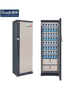 Guub National Security 50-Grid Mobile Phone Shielding Cabinet, Certified 5G Signal Shielding Storage Cabinet P50 (Right-Opening Door)
