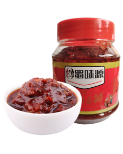 Shu Wei Yuan Sauce - Red Oil Pixian Bean Paste 500g, Chili Sauce for Stir-Fry, Sichuan Cuisine Seasoning, Sichuan Specialty