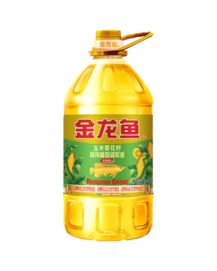 Jinlongyu Corn & Sunflower Seed Blended Edible Vegetable Oil 4L